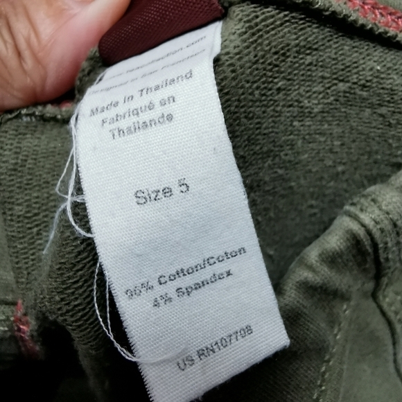 Tea Collection khaki fitted cargo pants - Picture 9 of 9